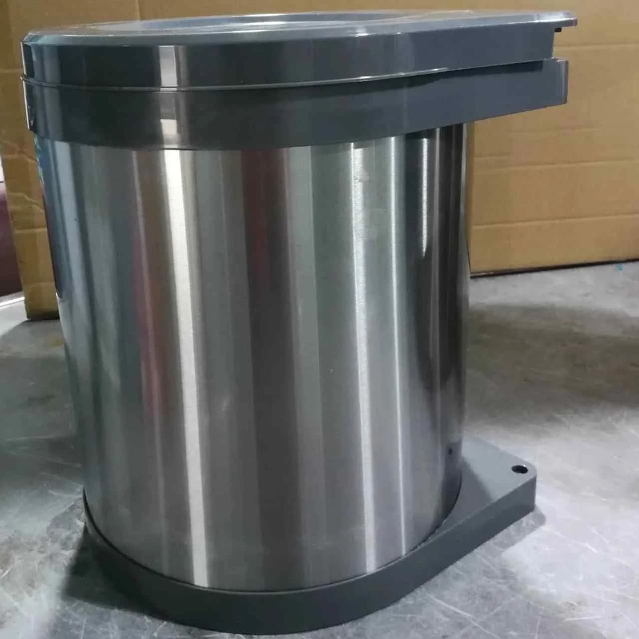 Swing Out Waste Bin - SS (14 Ltr)