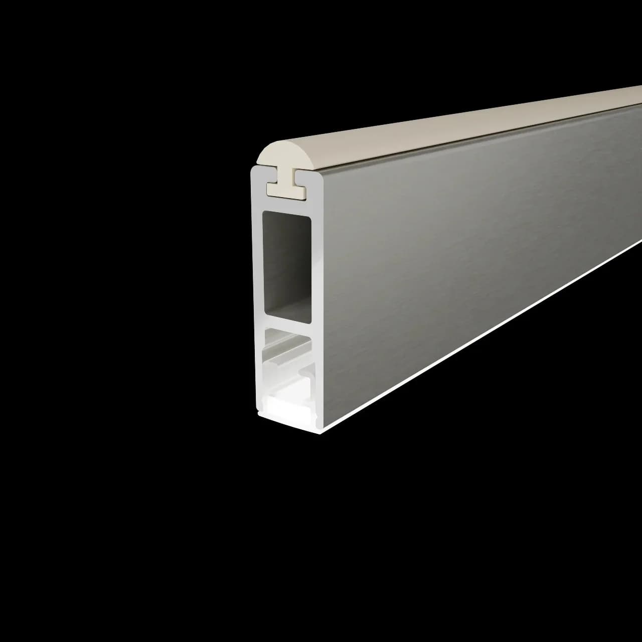 Wardrobe Rail Fittings – Rectangular With Luminor 16
